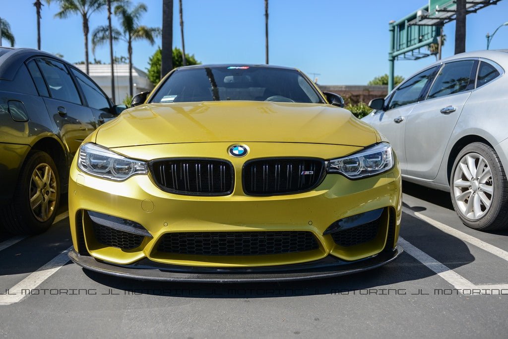 BMW F80 F82 F83 M3 M4 Carbon Fiber Bumper Trims - JL Motoring