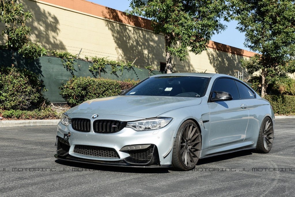 BMW F80 F82 F83 M3 M4 Carbon Fiber Bumper Trims - JL Motoring