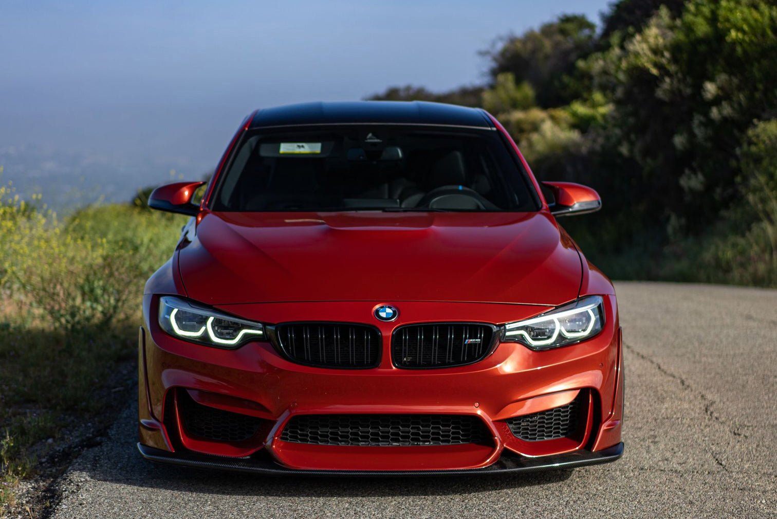 BMW F80 F82 F83 M3 M4 Carbon Fiber Front Lip - JL Motoring