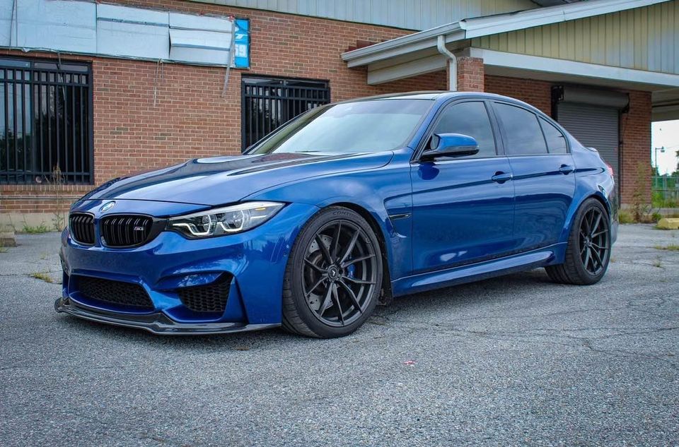 BMW F80 F82 F83 M3 M4 Carbon Fiber Front Lip - JL Motoring