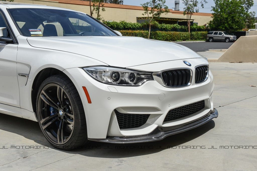 BMW F80 M3 F82 F83 M4 V Carbon Fiber Front Lip | JL Motoring