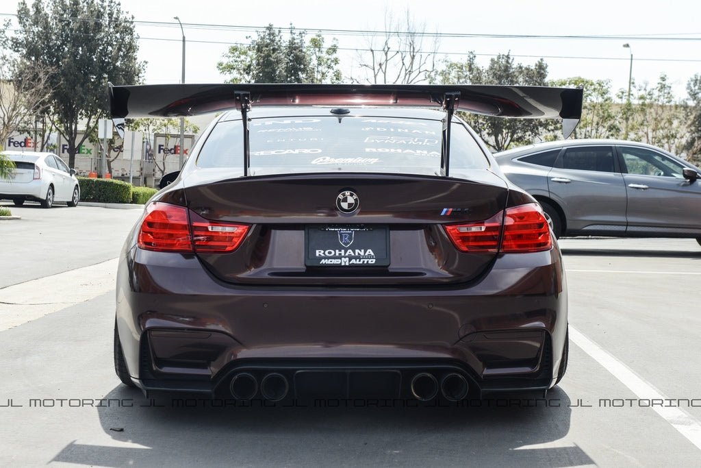 BMW F80 F82 F83 M3 M4 Carbon Fiber Rear Diffuser - JL Motoring