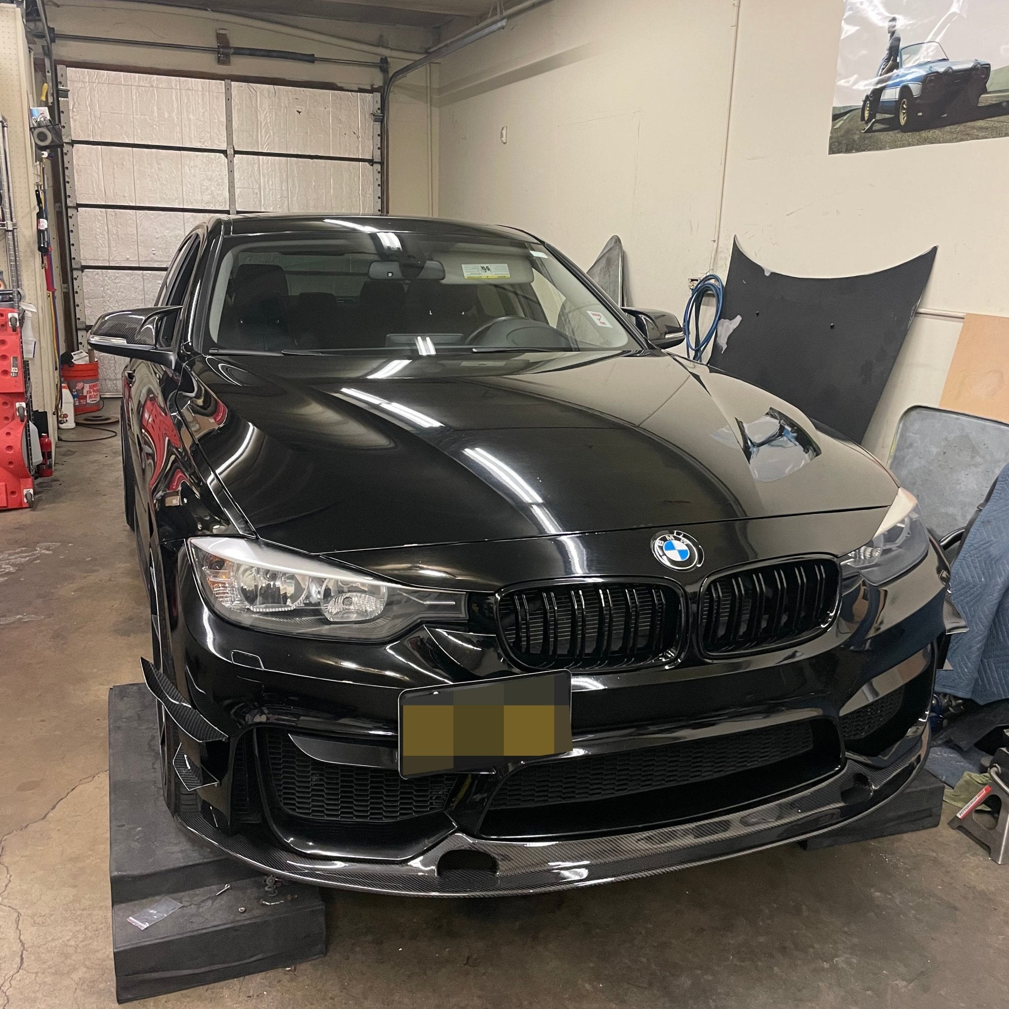 BMW F80 F82 F83 M3 M4 GT3 Carbon Fiber Front Lip - JL Motoring