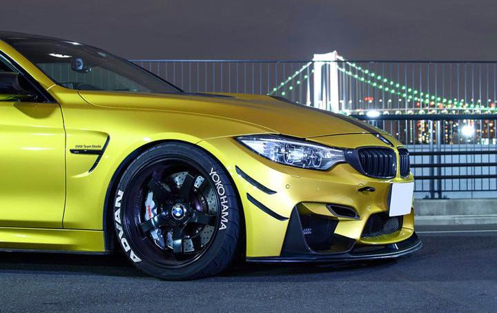 BMW F80 F82 F83 M3 M4 GT4 Carbon Fiber Brake Ducts - JL Motoring