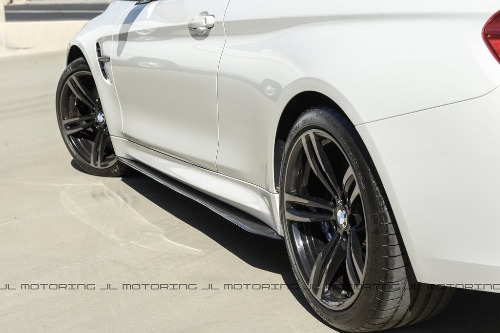 BMW F82 F83 M4 Carbon Fiber Side Skirts - JL Motoring