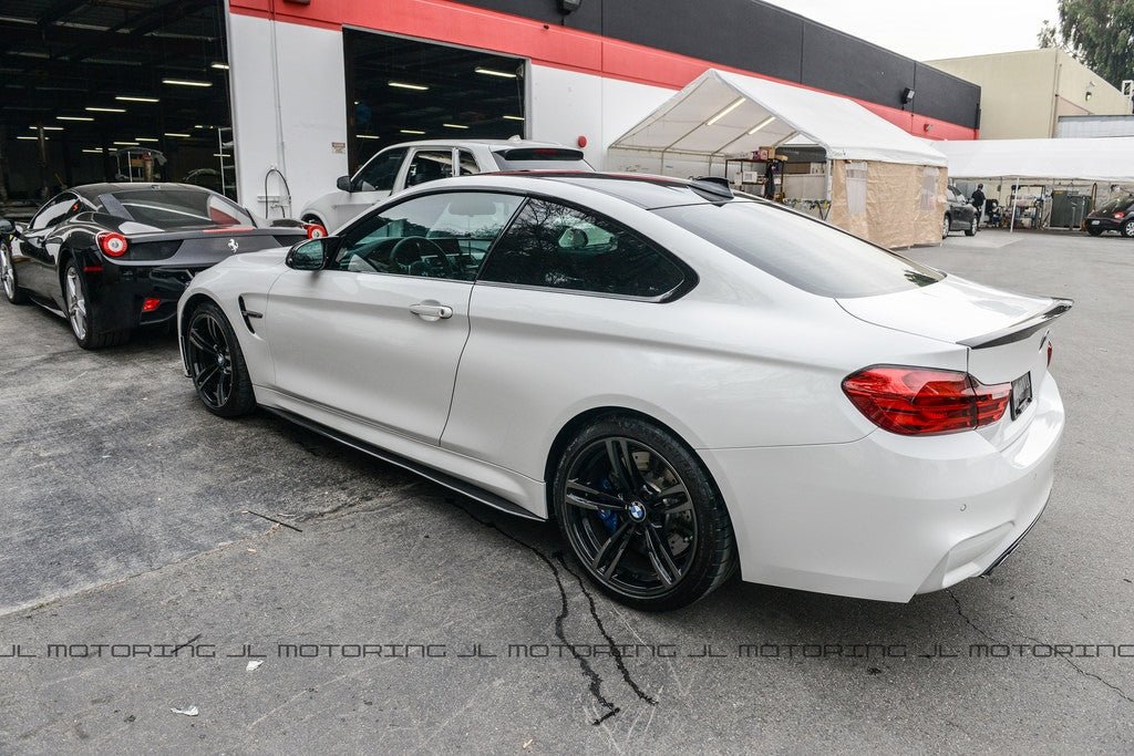 BMW F82 F83 M4 Carbon Fiber Side Skirts - JL Motoring