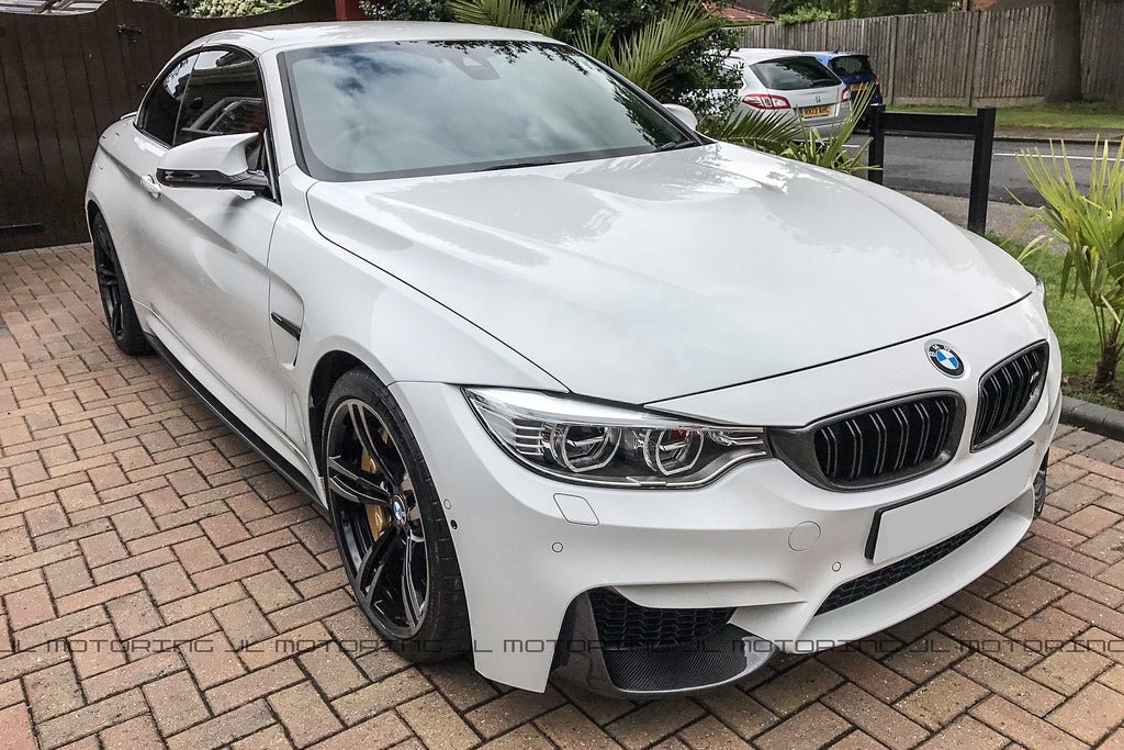 BMW F82 F83 M4 Performance Carbon Fiber Side Skirts - JL Motoring
