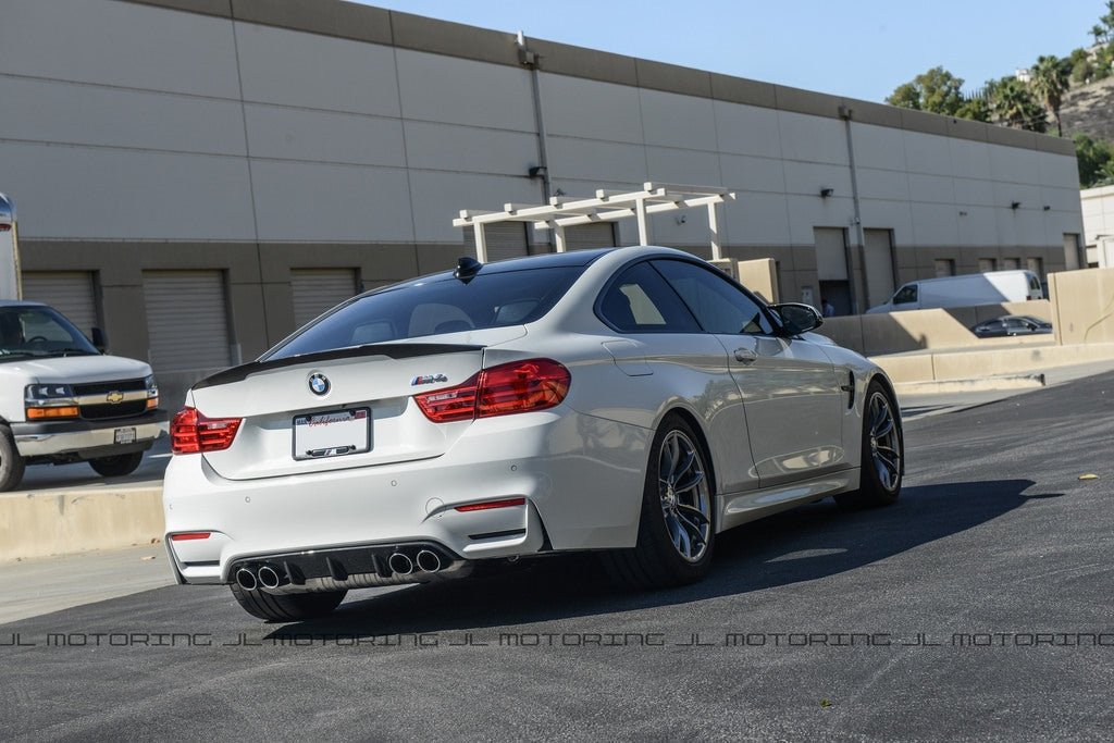 BMW F82 M4 Coupe Performance Style Carbon Fiber Trunk Spoiler - JL Motoring