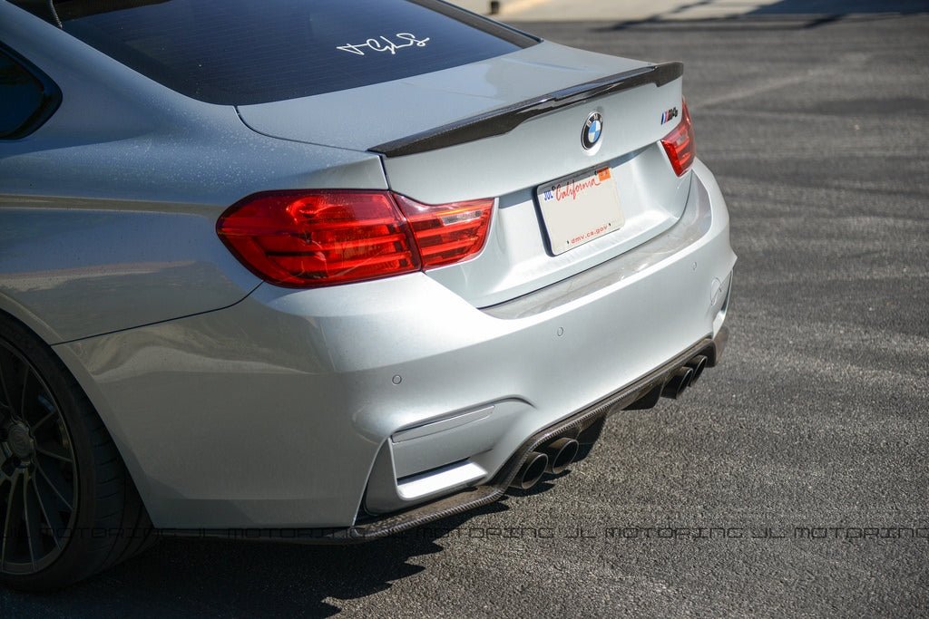 BMW F82 M4 Coupe Performance Style Carbon Fiber Trunk Spoiler - JL Motoring