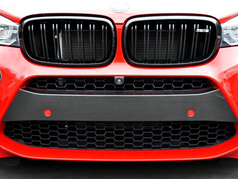 BMW F85 X5 M F86 X6 M Carbon Fiber Front Bumper Trim - JL Motoring