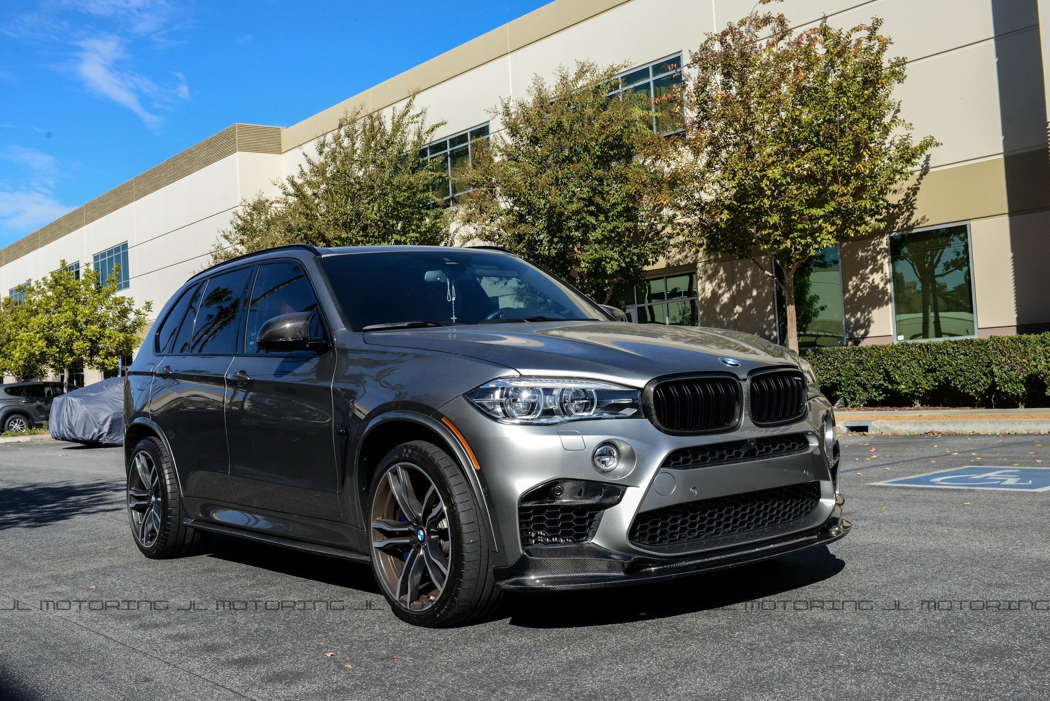 BMW F85 X5 M F86 X6 M Carbon Fiber Front Lip - JL Motoring