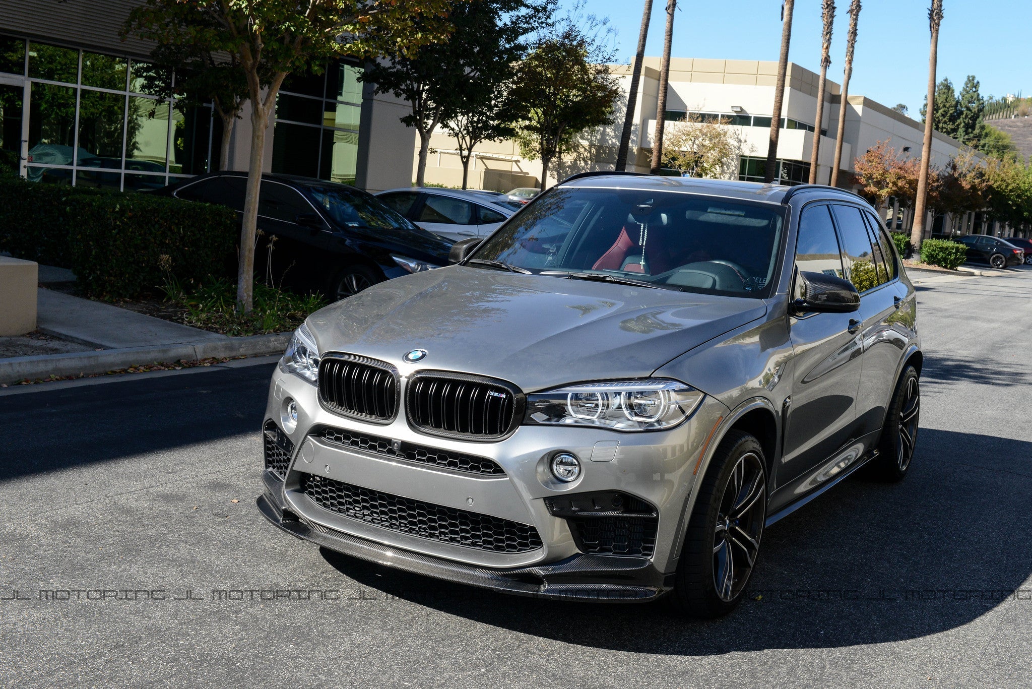 BMW F85 X5 M F86 X6 M Carbon Fiber Front Lip - JL Motoring