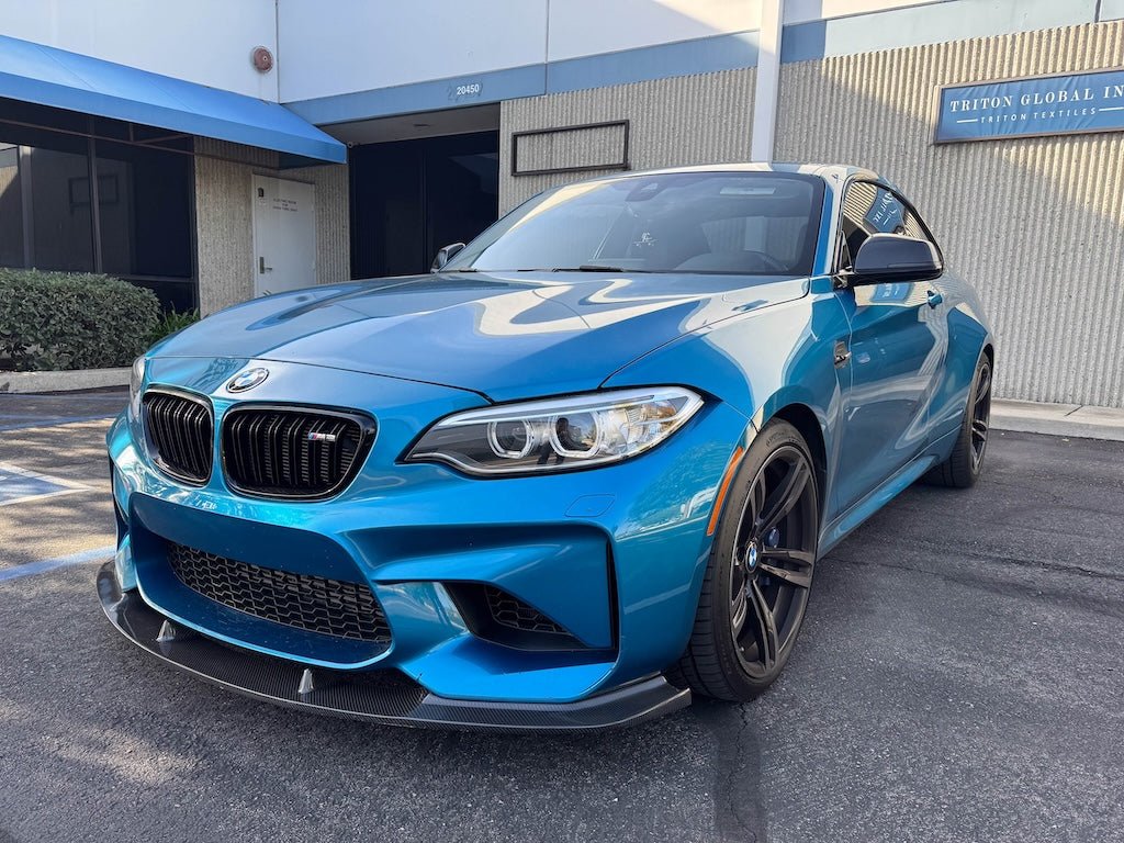 BMW F87 M2 3D Carbon Fiber Front Lip - JL Motoring