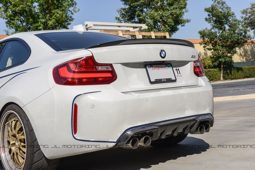 BMW F87 M2 Performance Carbon Fiber Rear Diffuser - JL Motoring