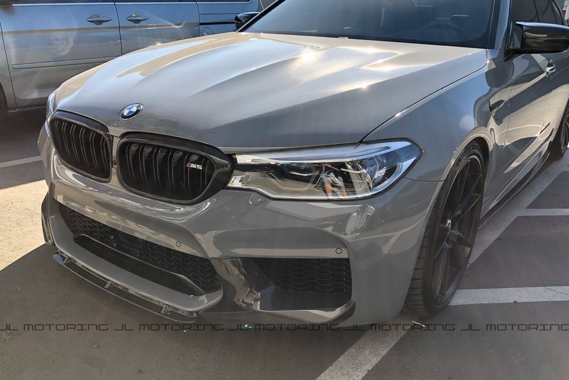 BMW F90 M5 Carbon Fiber Front Splitter - JL Motoring