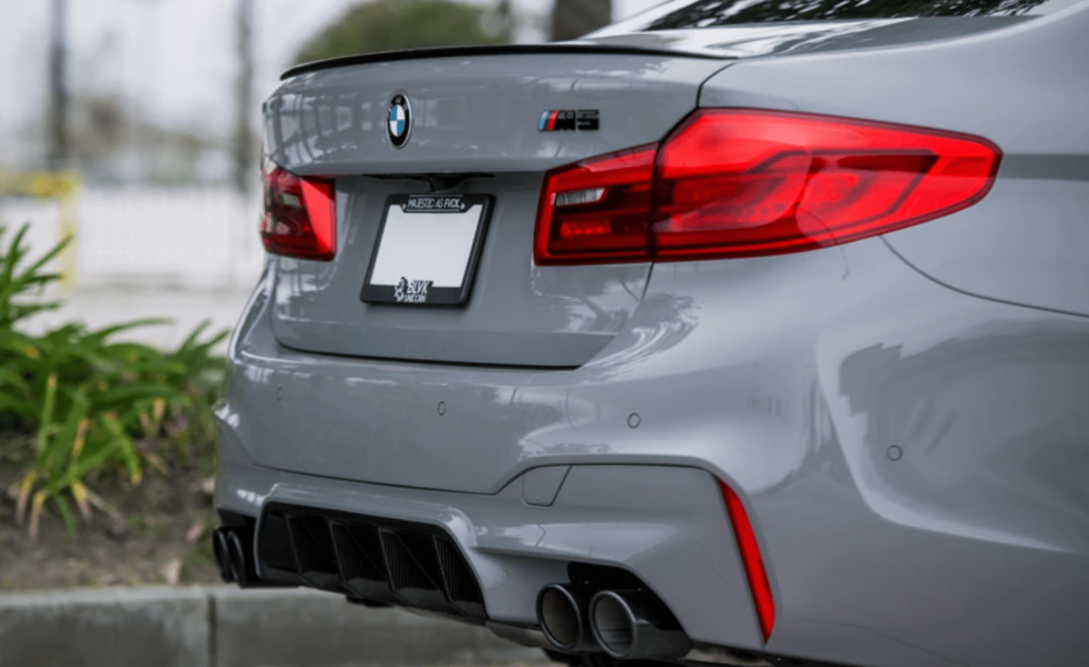 BMW F90 M5 Competition Carbon Fiber Rear Diffuser - JL Motoring