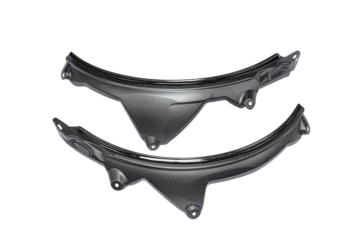 BMW F93 M8 Gran Coupe Carbon Fiber Rear Wheel Arch Extensions - JL Motoring