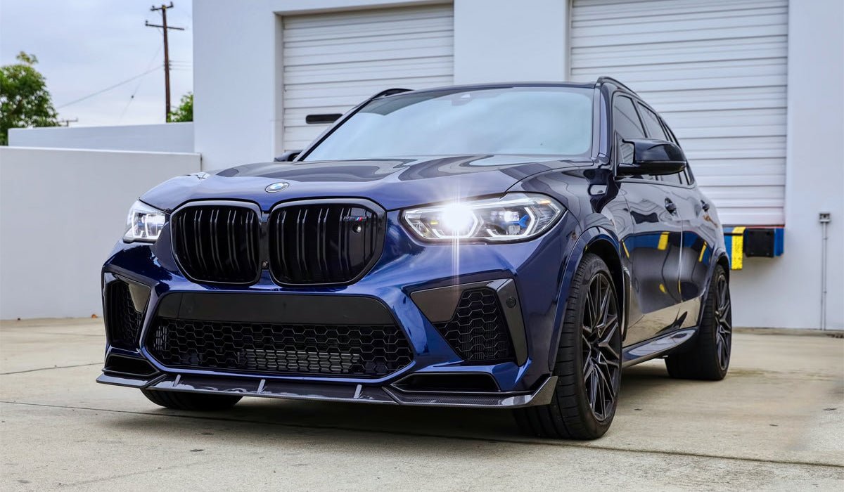 BMW F95 X5 M Carbon Fiber Front Splitters - JL Motoring