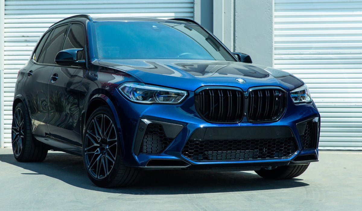 BMW F95 X5 M Carbon Fiber Front Splitters - JL Motoring