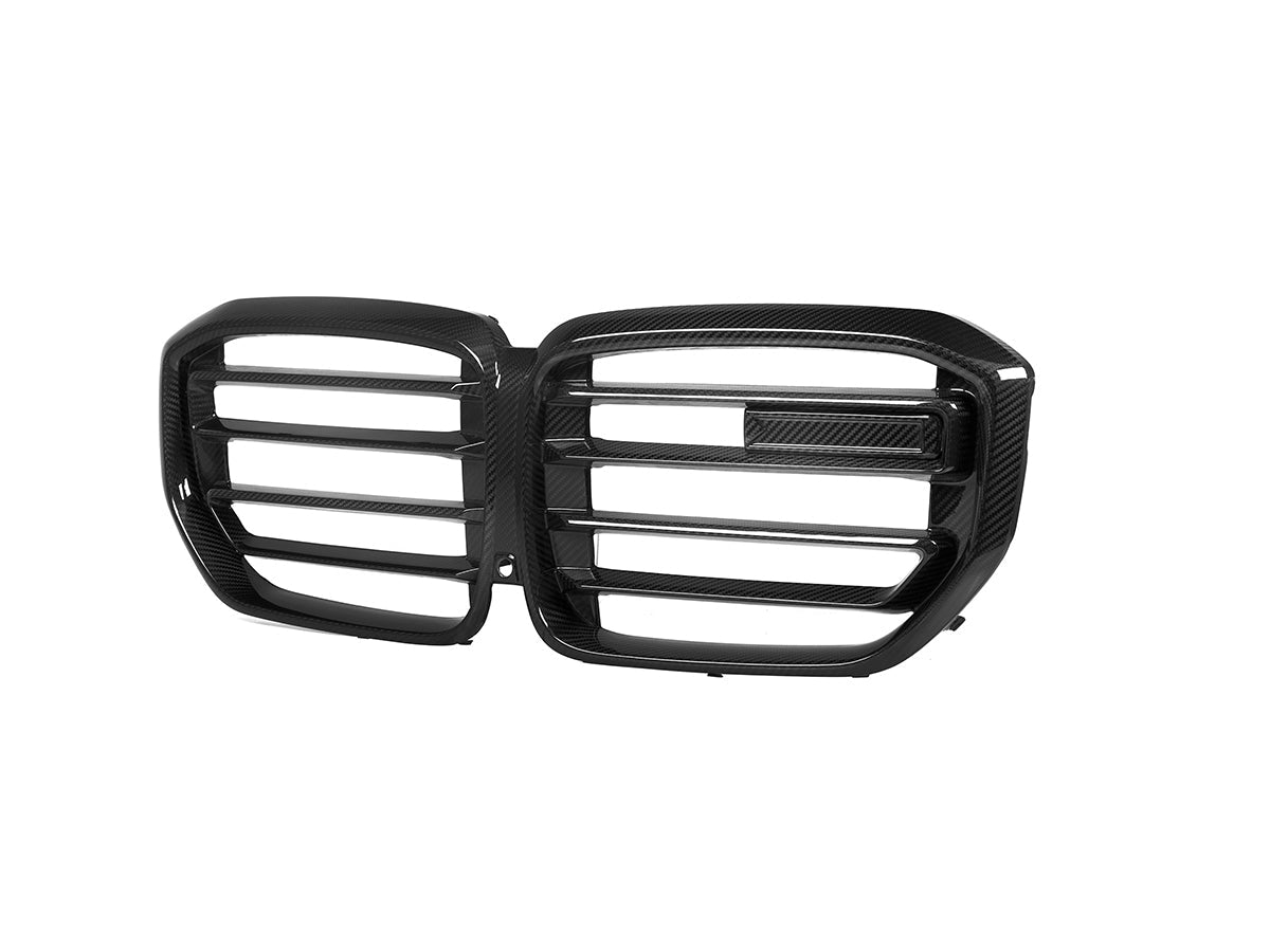 BMW G05 LCI X5 M Style Carbon Fiber Front Grilles - JL Motoring