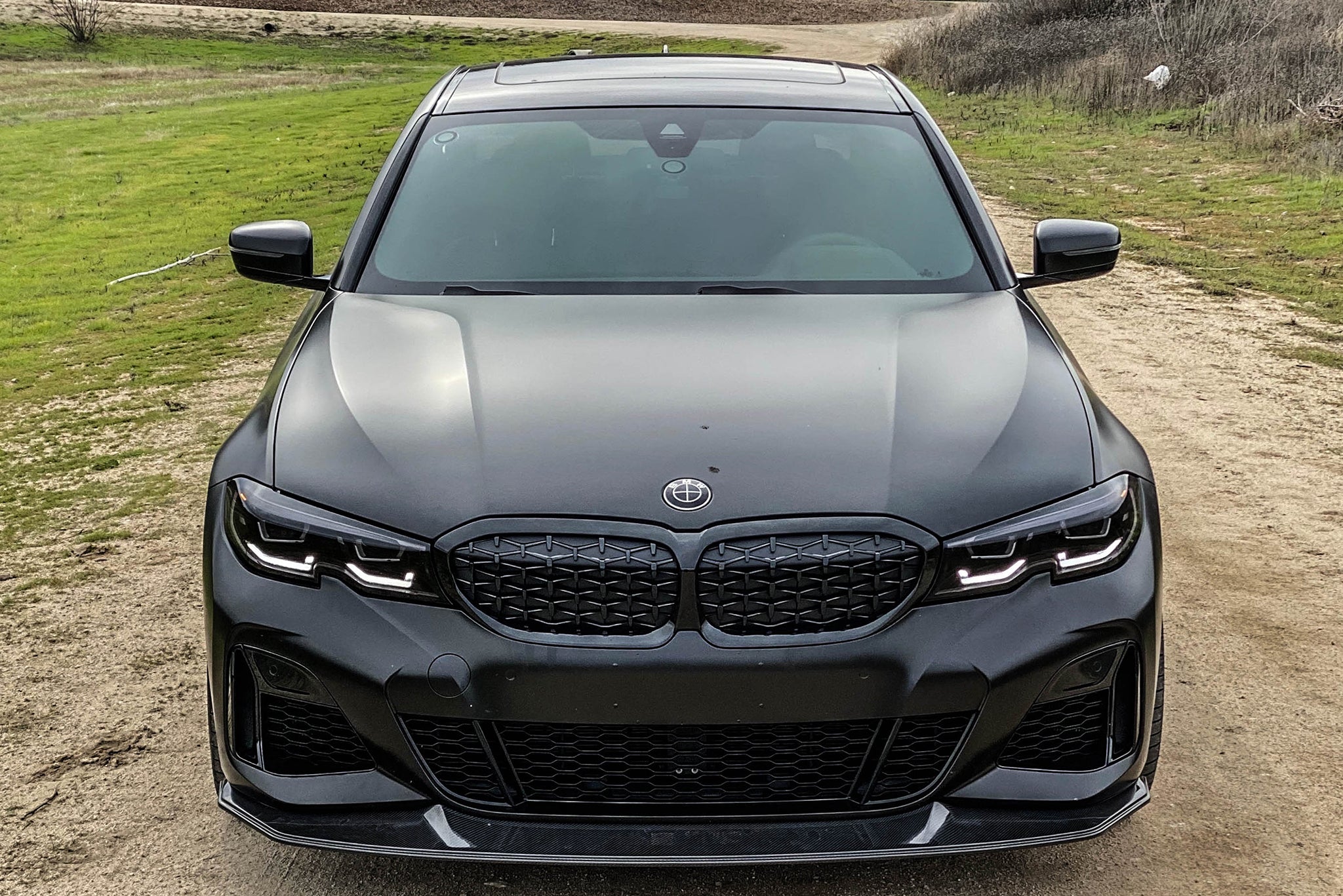 BMW G20 3 Series M Sport GTS Carbon Fiber Front Lip - JL Motoring