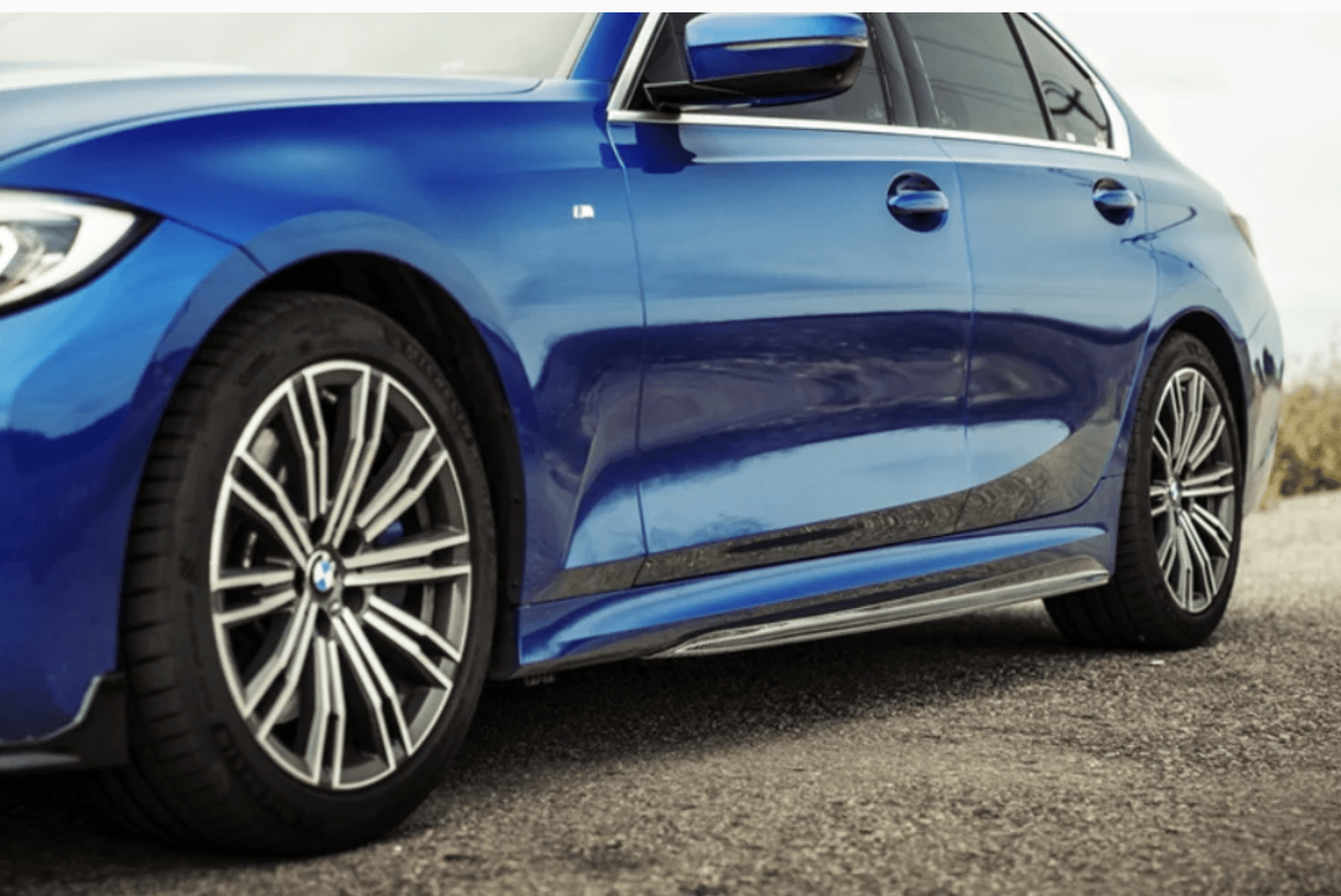 BMW G20 3 Series M Sport Performance Carbon Fiber Side Skirts - JL Motoring