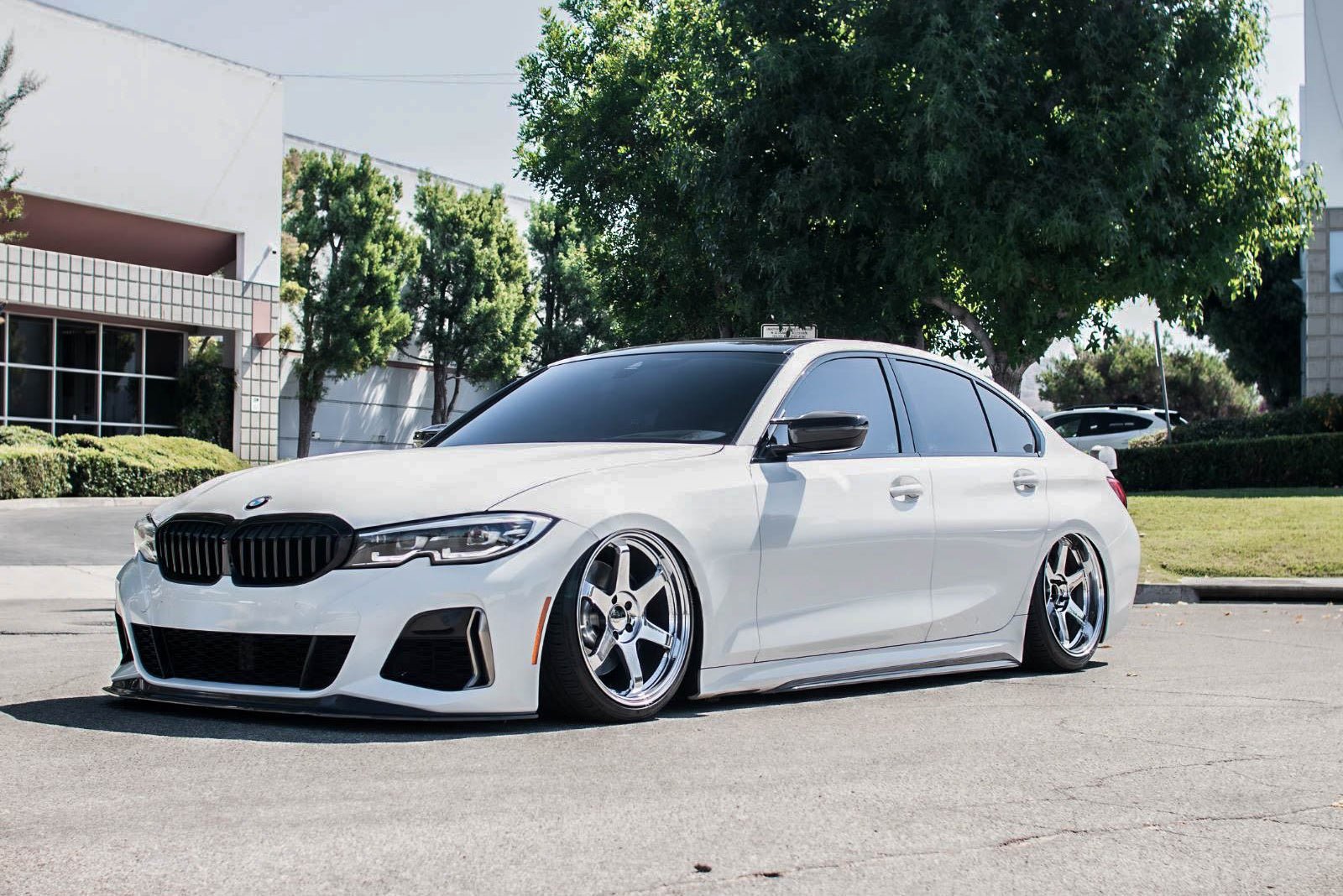 BMW G20 3 Series M Sport Performance Carbon Fiber Side Skirts - JL Motoring