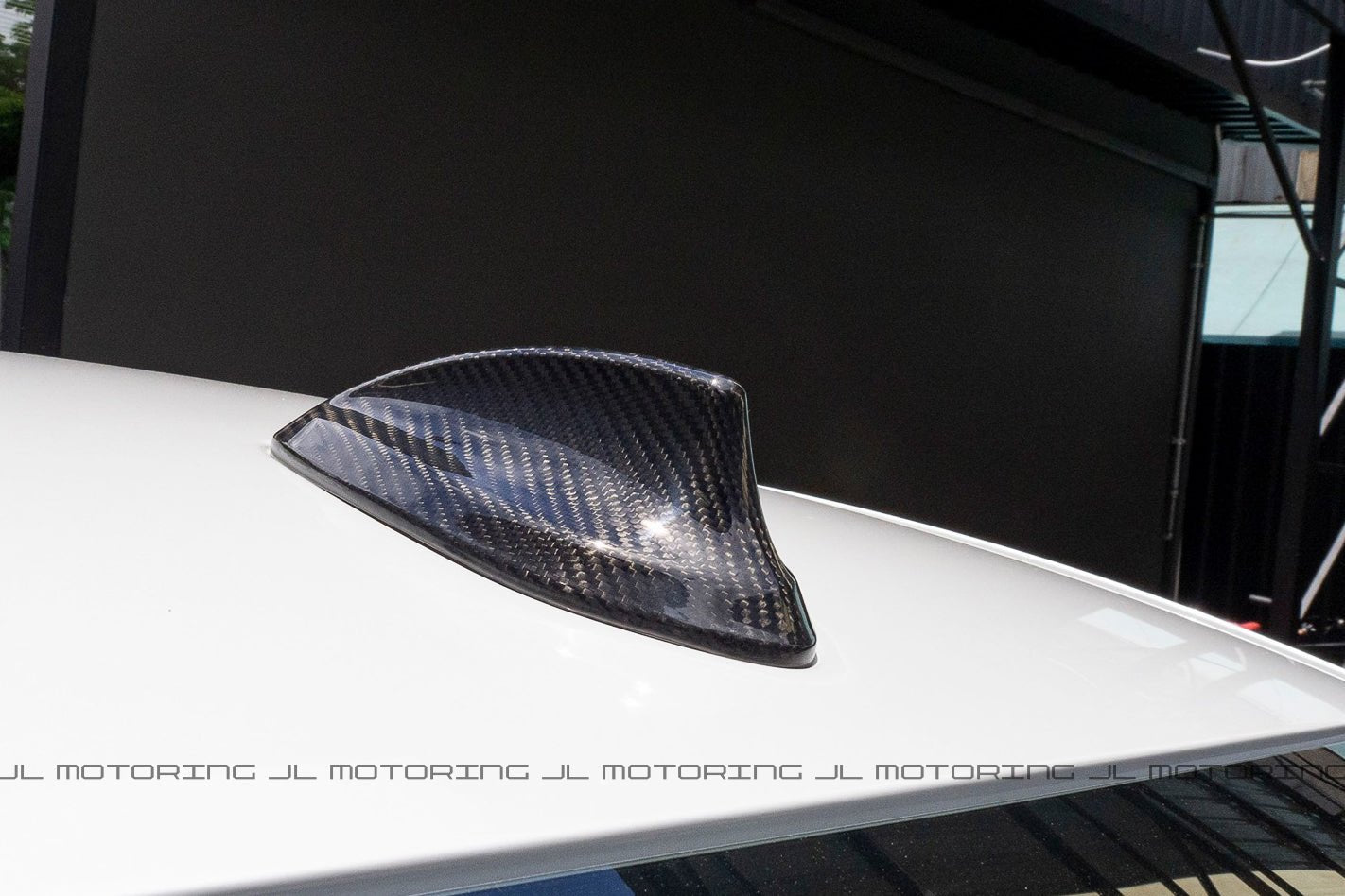 BMW G22 G26 4 Series M440 430 Carbon Fiber Antenna Cover - JL Motoring