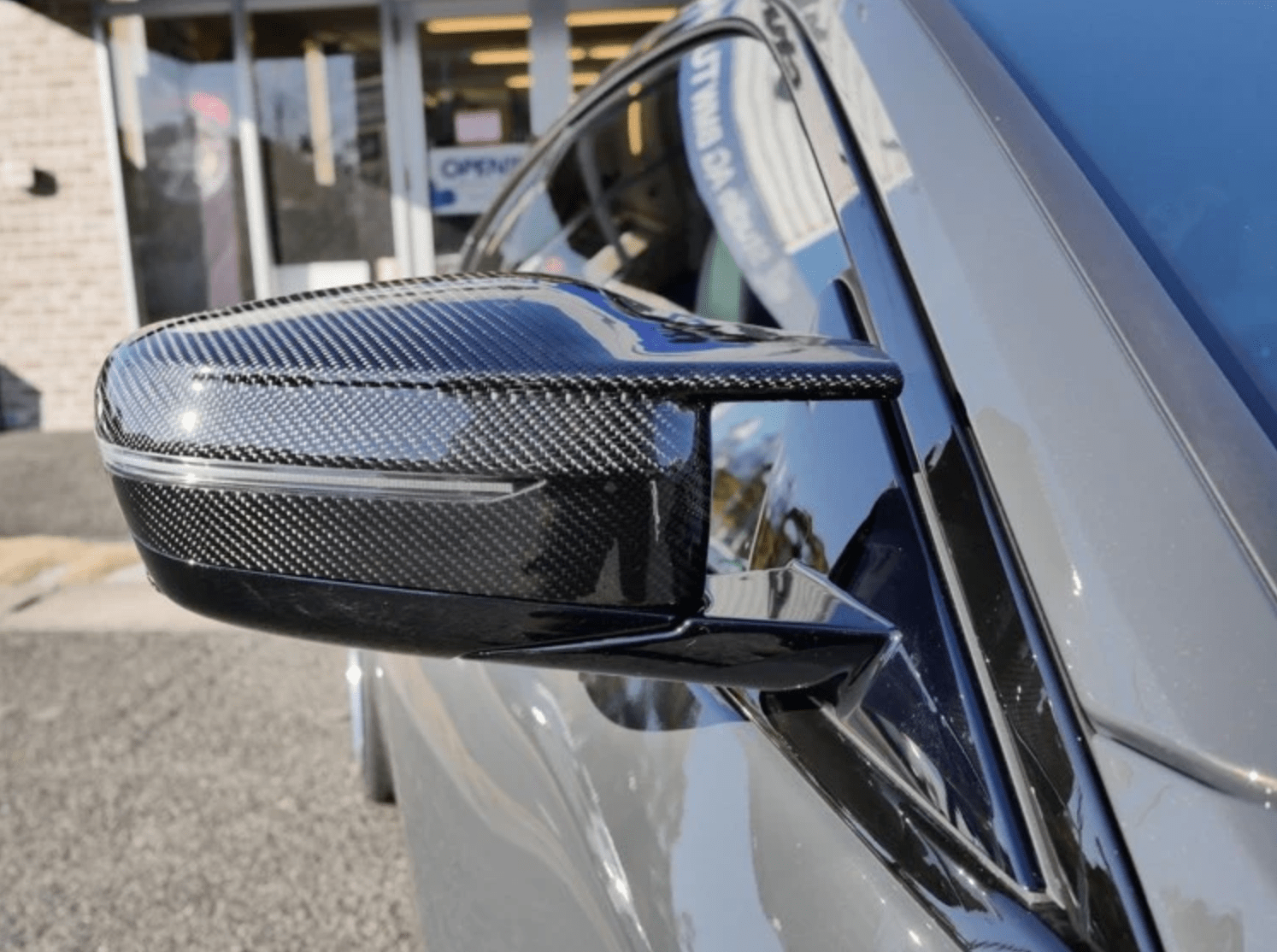 BMW G30 5 Series M Style Carbon Fiber Mirrors - JL Motoring