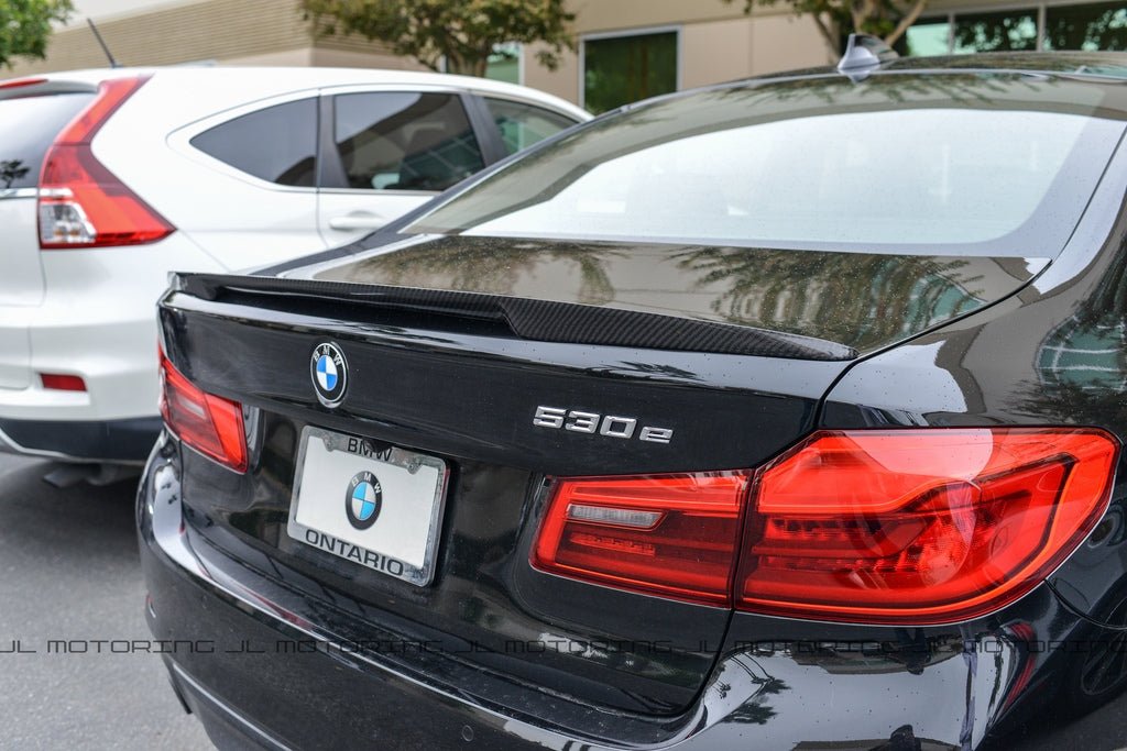 BMW G30 F90 M5 Carbon Fiber Trunk Spoiler - JL Motoring