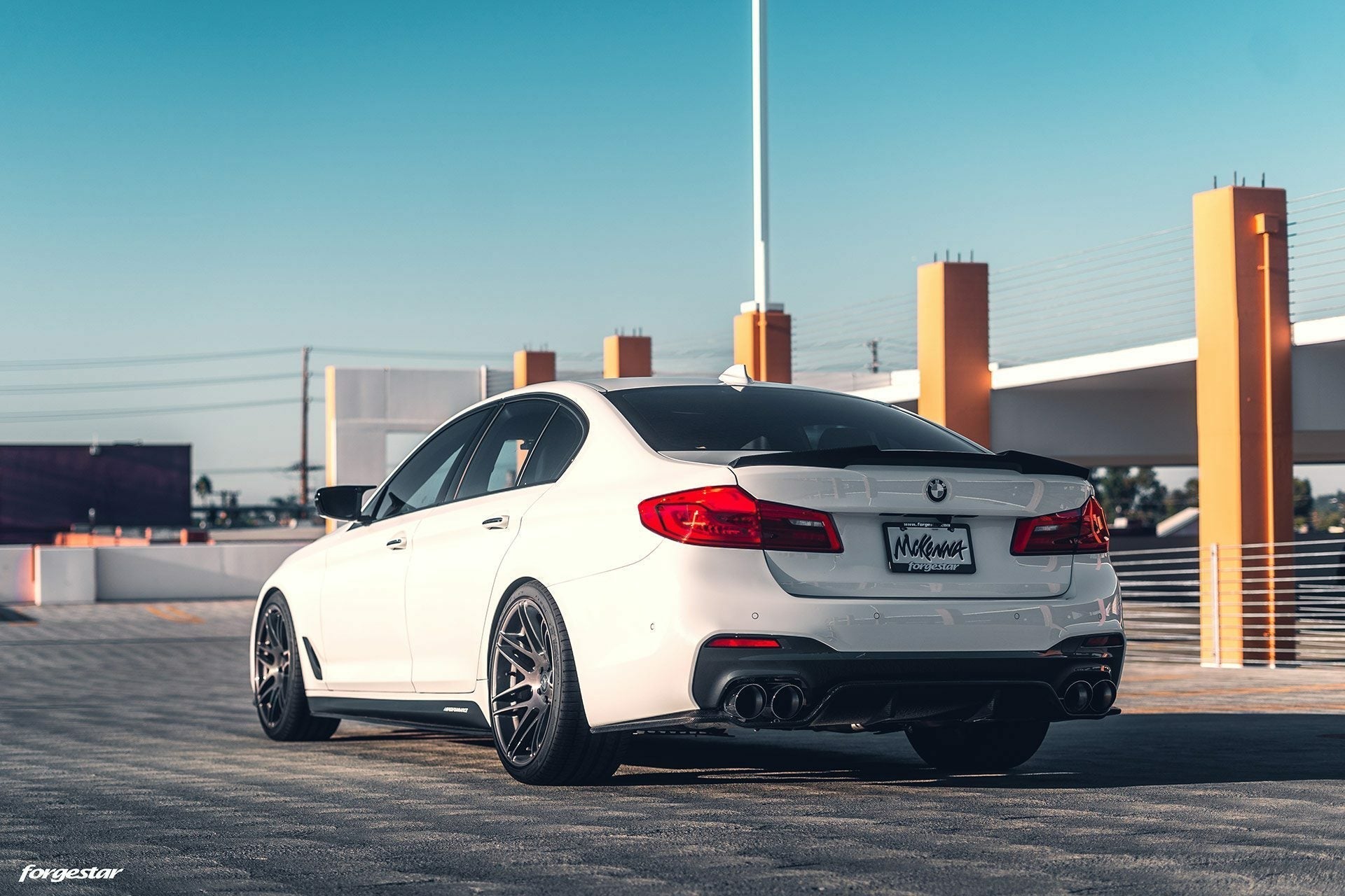 BMW G30 F90 M5 Carbon Fiber Trunk Spoiler - JL Motoring