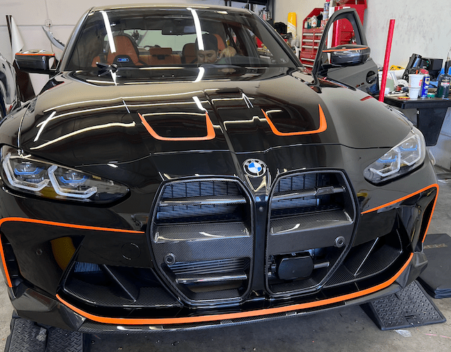 BMW G80 G81 M3 G82 G83 M4 Carbon Fiber Front Bumper Vents - JL Motoring