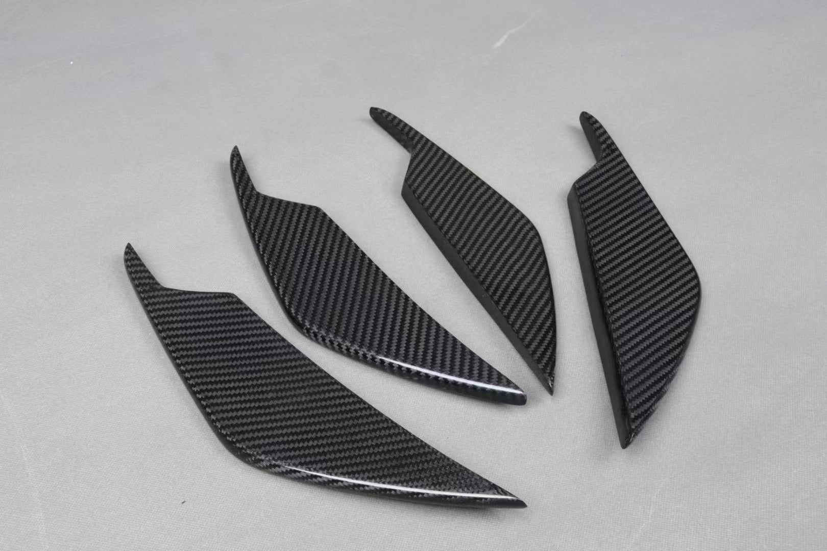 BMW G80 G81 M3 G82 G83 M4 Carbon Fiber Front Canards - JL Motoring