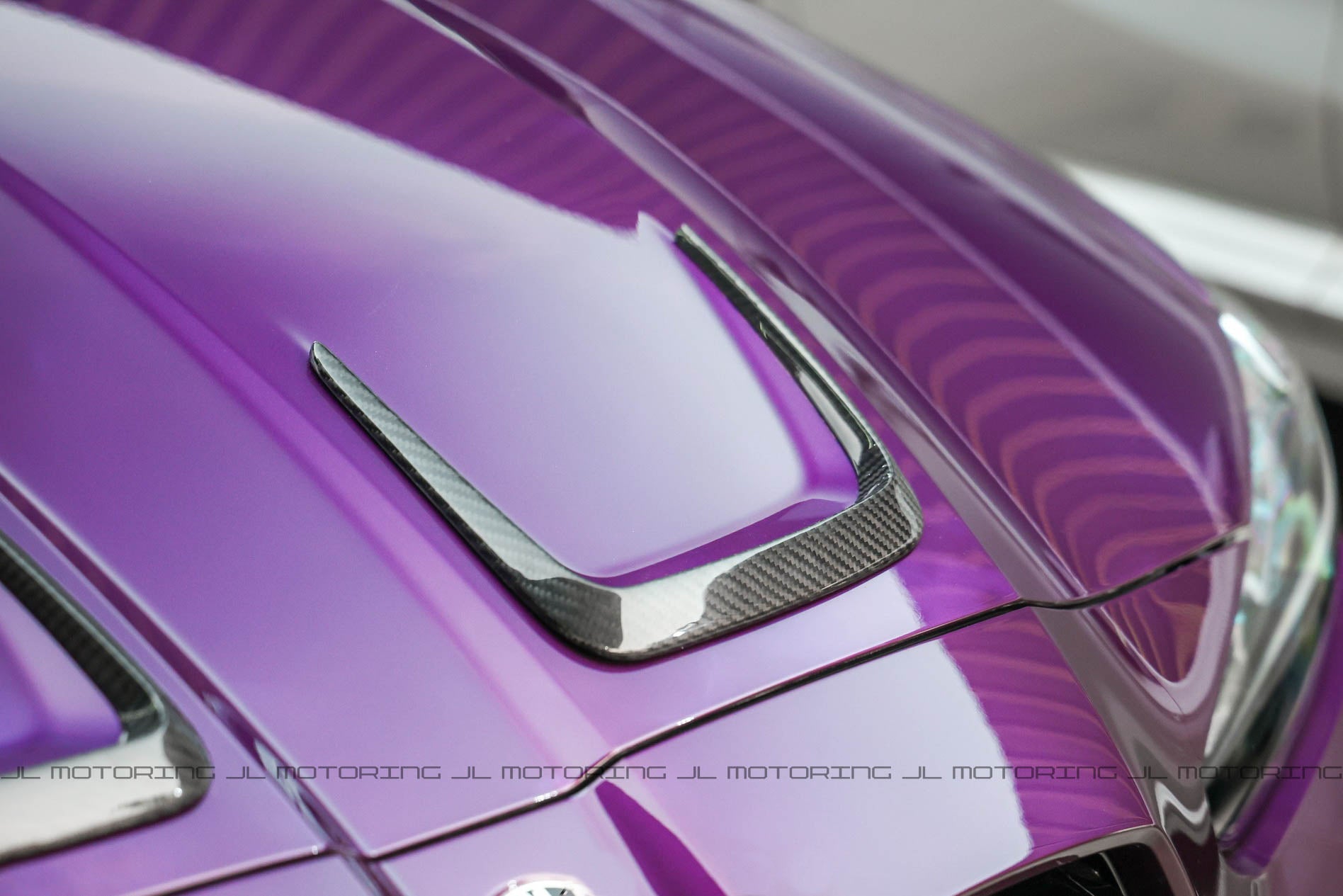 BMW G80 G81 M3 G82 G83 M4 Carbon Fiber Hood Trims - JL Motoring