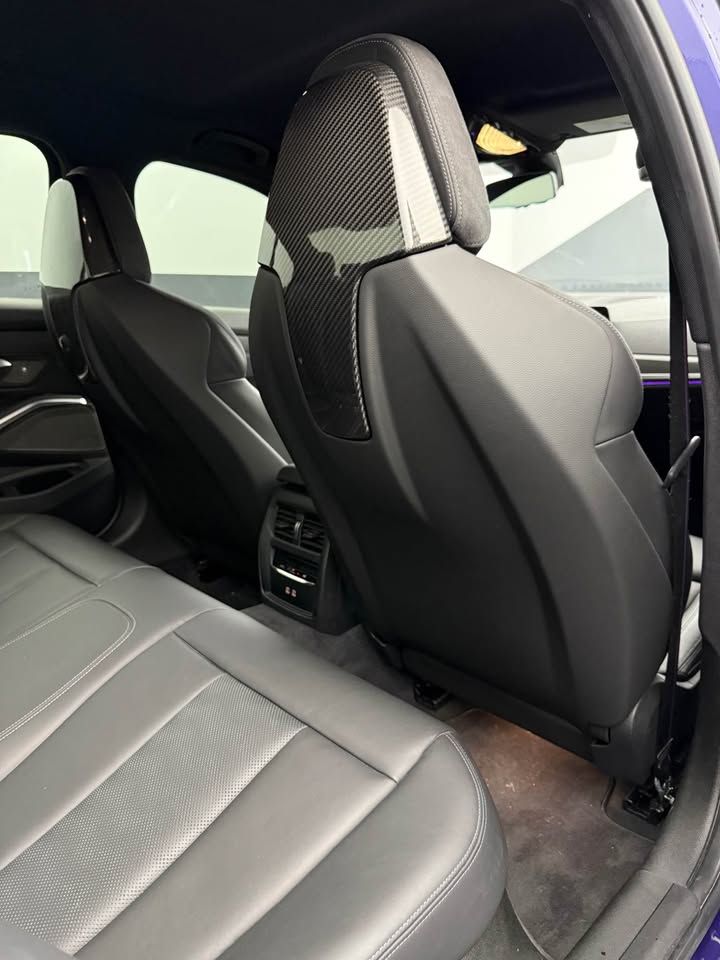 BMW G80 G81 M3 G82 G83 M4 Carbon Fiber Seat Covers - JL Motoring