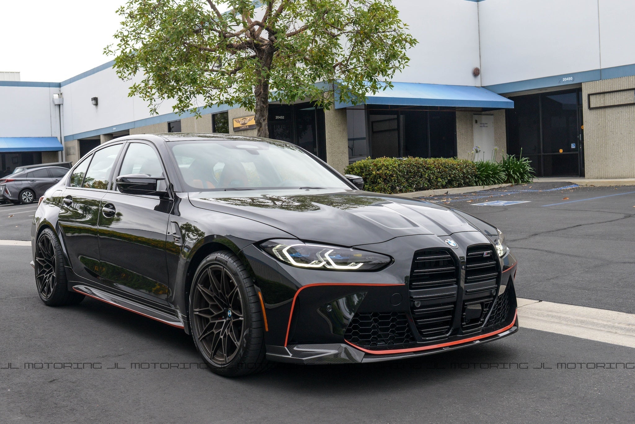 BMW G80 M3 G82 G83 M4 Performance Style Carbon Fiber Front Lip - JL Motoring