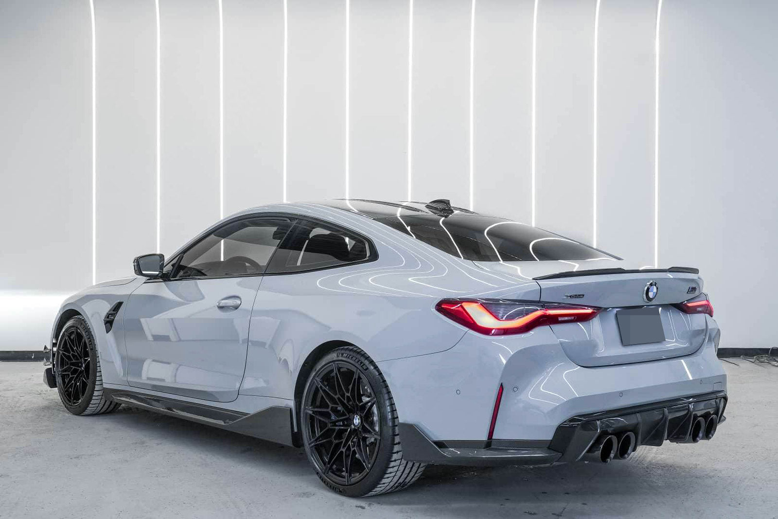 BMW G80 M3 G82 G83 M4 Performance Style Carbon Fiber Rear Winglet Set - JL Motoring