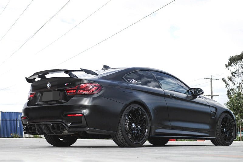 BMW G80 M3 G82 G83 M4 Performance Style Carbon Fiber Trunk Rear Spoiler Wing - JL Motoring