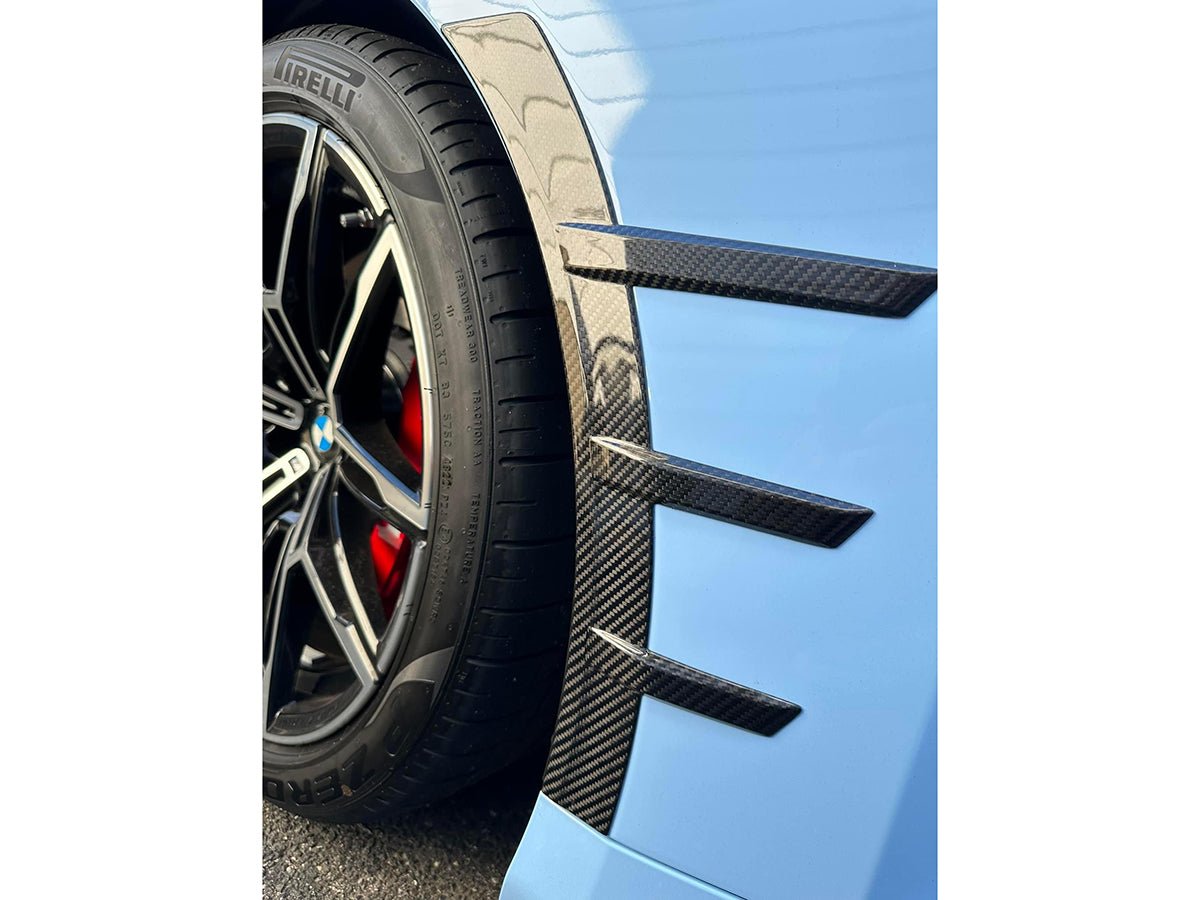 BMW G87 M2 Carbon Fiber Front Arch Trims - JL Motoring