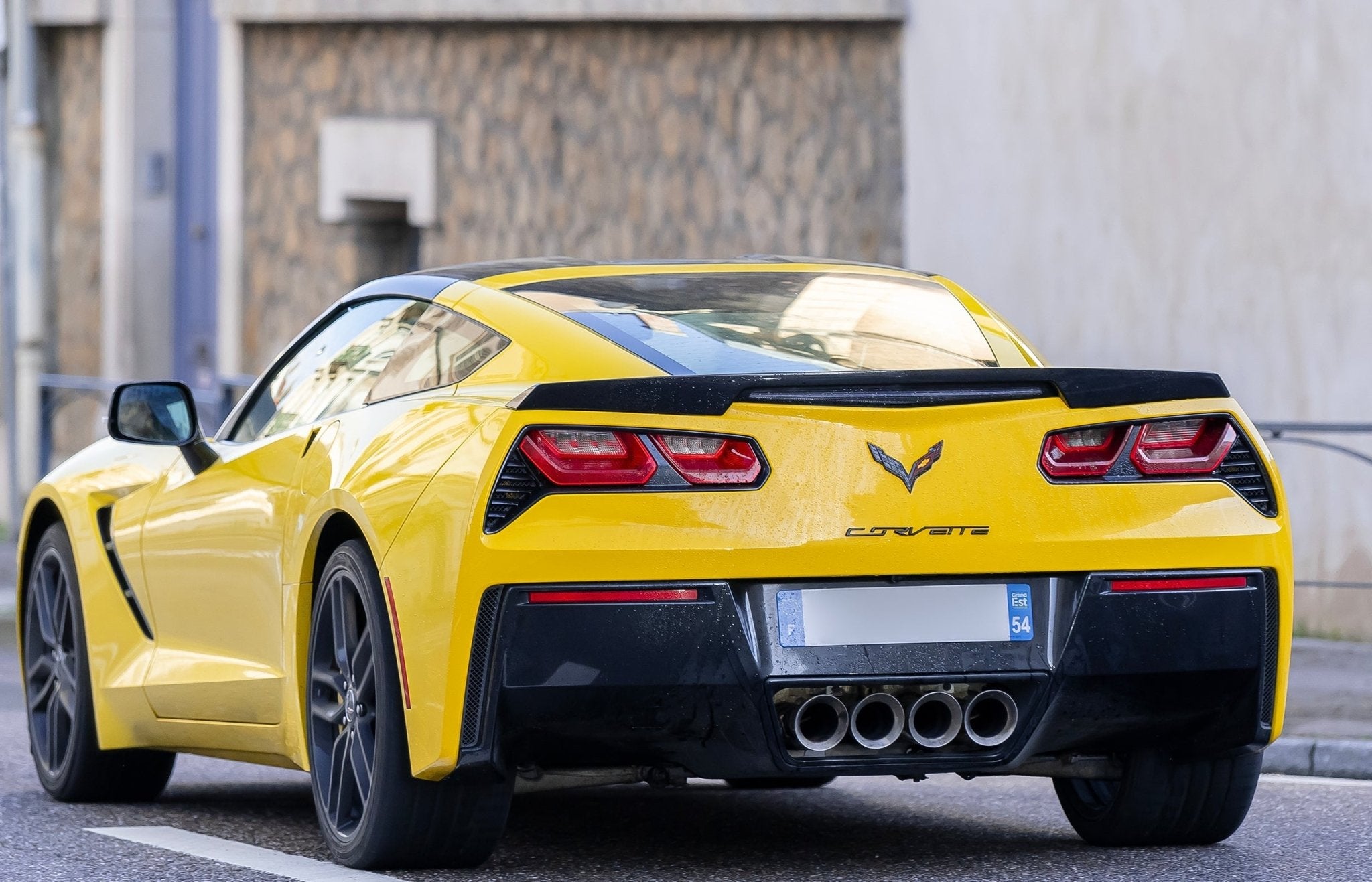 Chevrolet C7 Corvette Carbon Fiber Trunk Spoiler - JL Motoring