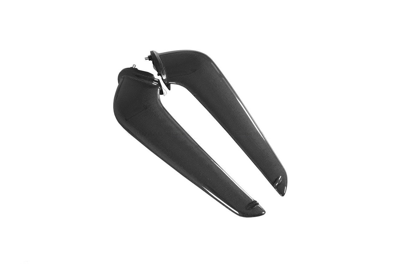 Ferrari 458 Italia Carbon Fiber Front Splitters - JL Motoring