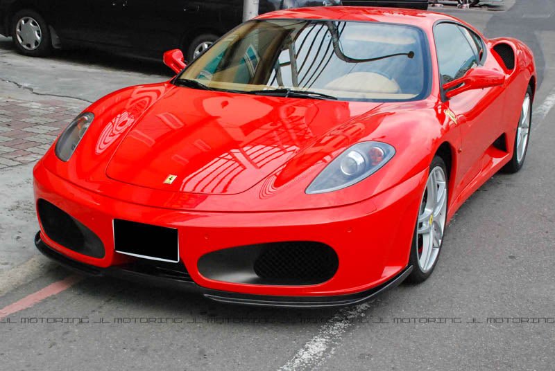 Ferrari F430 Carbon Fiber Front Spoiler - JL Motoring