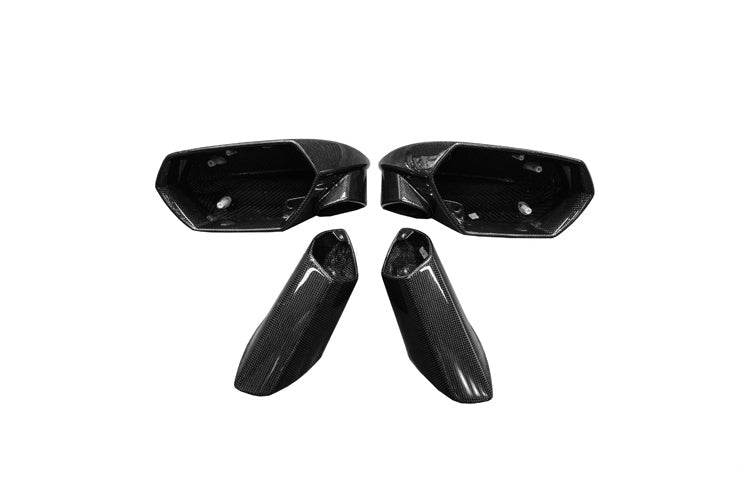 Lamborghini Huracan Carbon Fiber Full Replacement Mirrors - JL Motoring