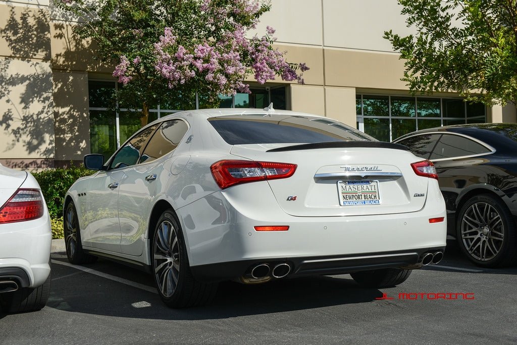 Maserati Ghibli V1 Carbon Fiber Trunk Spoiler - JL Motoring