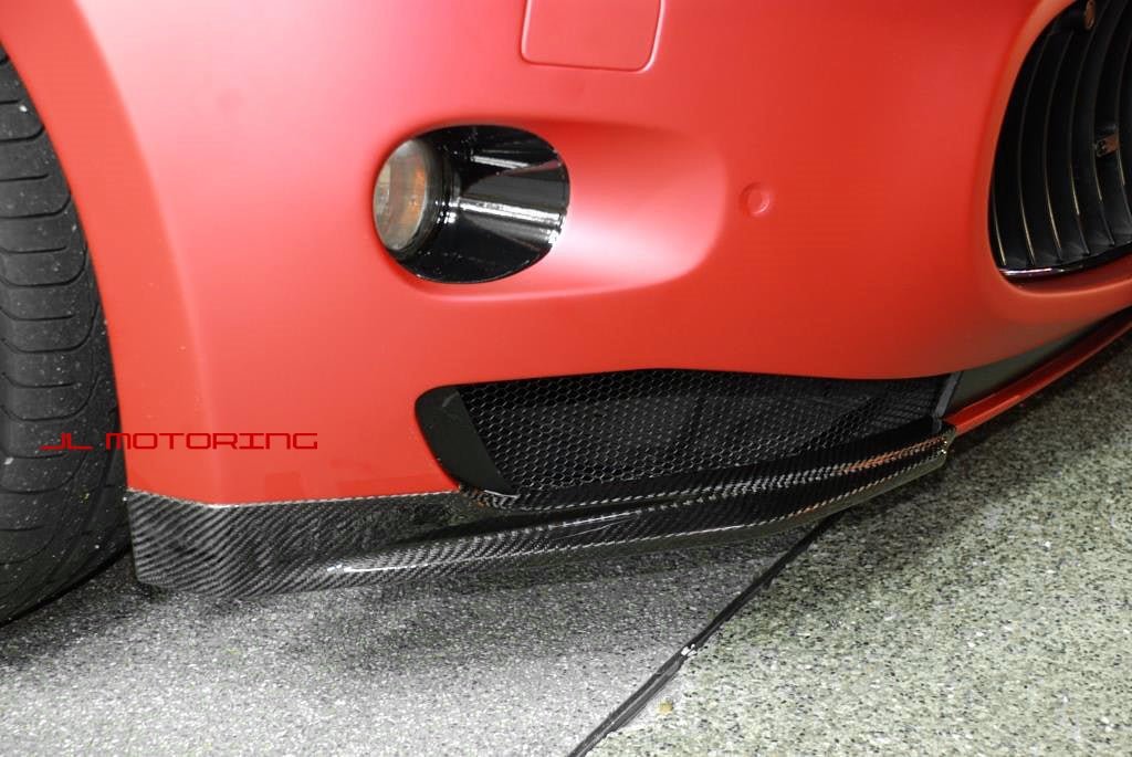 Maserati GranTurismo Carbon Fiber Front Splitters - JL Motoring