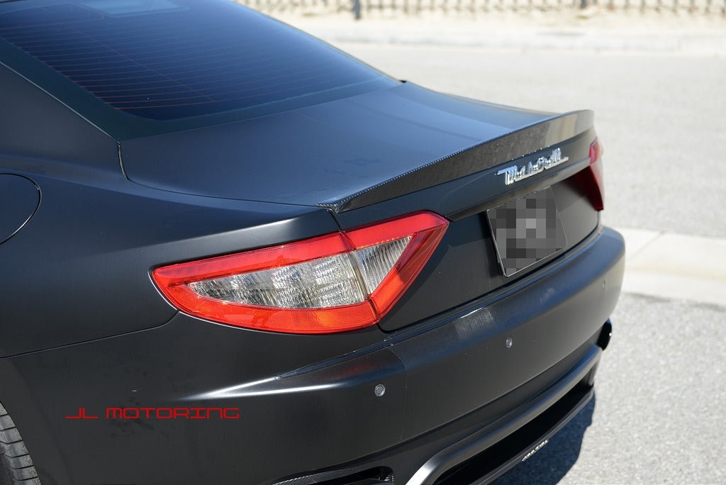 Maserati GranTurismo MC Style Carbon Fiber Trunk Spoiler - JL Motoring