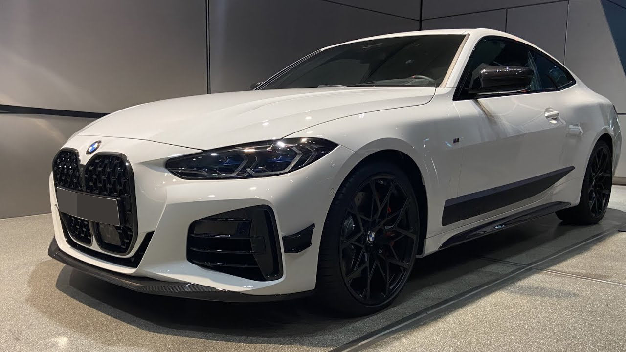 BMW G22 G23 4 Series M Sport Performance Carbon Fiber Front Lip