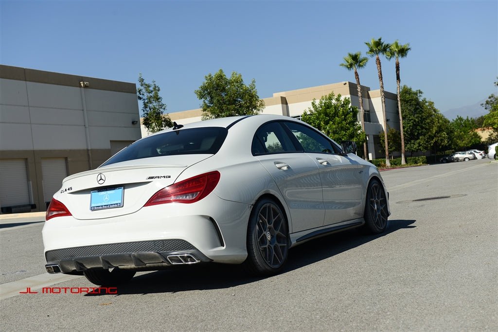 Mercedes Benz C117 CLA 45 AMG Carbon Fiber Rear Diffuser - JL Motoring
