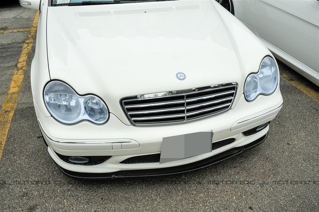 Mercedes Benz Carbon Fiber Front Lip - W203 - JL Motoring