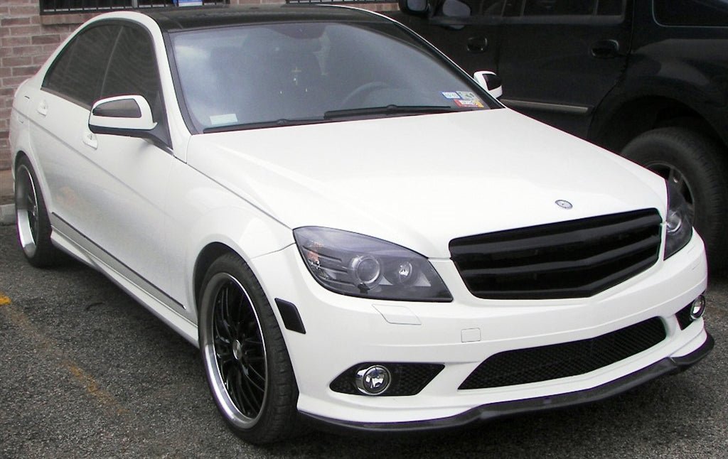 Mercedes Benz Carbon Fiber Front Lip - W204 - JL Motoring